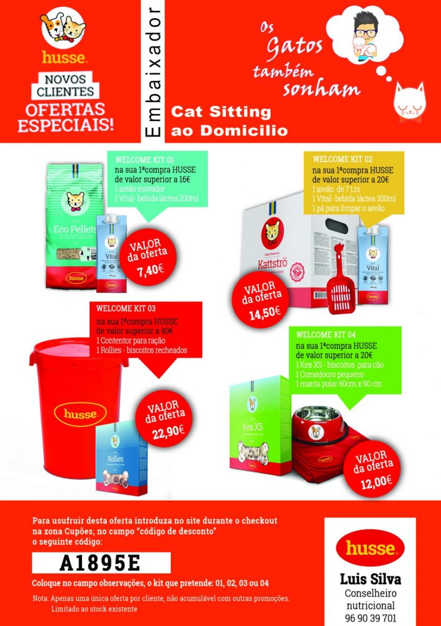 Produtos de qualidade para o seu gato